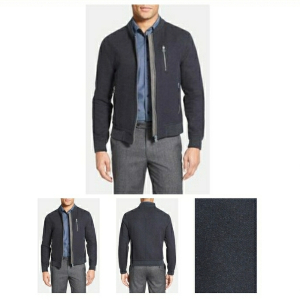 Apolis Global Citizen Wool Blend Bomber Jacket Men's Size Small - Picture 5 of 12
